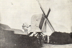 Chishill Mill in its prime, 1892 A W Andrews and his wife are amongst those in the foreground