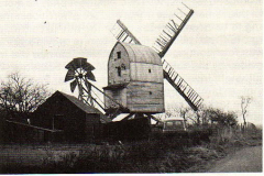 Chishill Mill before restoration in 1965