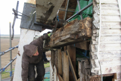 Weatherbeam being removed